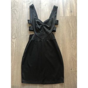 Black Lulu’s Bodycon Dress